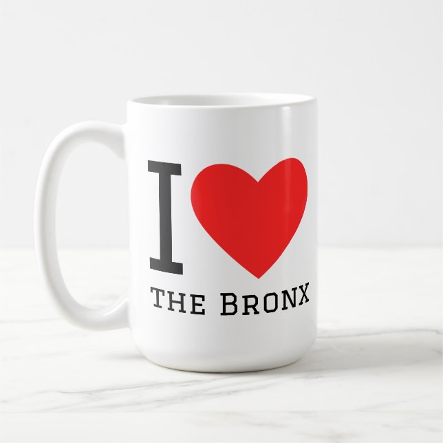 I love the Bronx  Coffee Mug (Left)