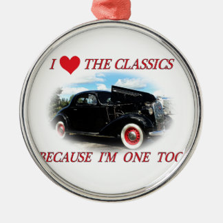 I Love The Classics 2 Metal Tree Decoration