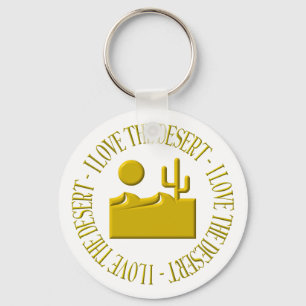 I love the desert key ring
