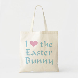 I Love the Easter Bunny Tote Bag
