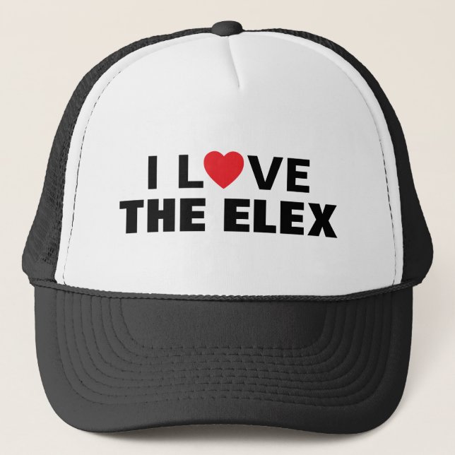 I Love The Elex™ Trucker Hat (Front)