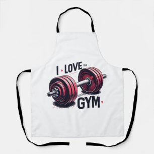 I love the gym apron