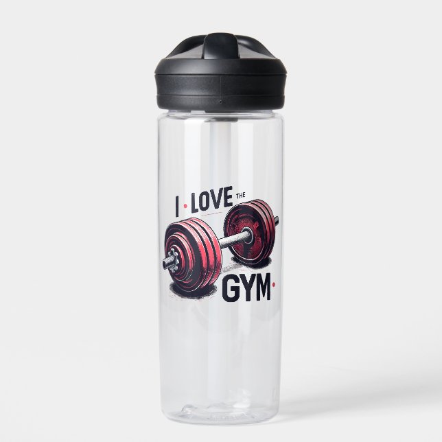 I love the gym water bottle (Front)