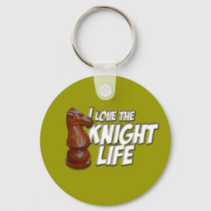 I Love The Kinght Life Key Ring