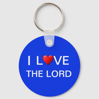I LOVE THE LORD KEY RING