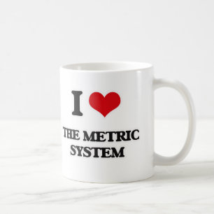 I Love The Metric System Coffee Mug