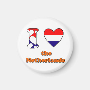 I love the Netherlands magnet