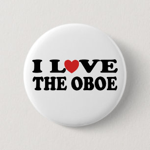 I Love The Oboe Button