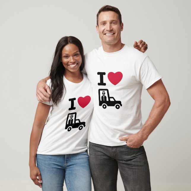 I love the Pope (in the Popemobile) T-Shirt (Unisex)