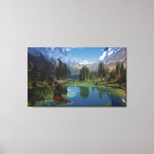 I love the Rocky Mountains Canvas Prints