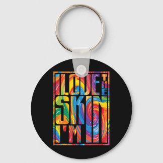 I Love The Skin I'm African Melanin Juneteenth Bla Key Ring