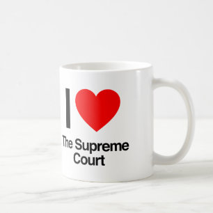 i love the supreme court coffee mug
