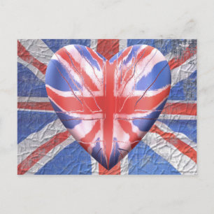 I Love the UK! Postcard