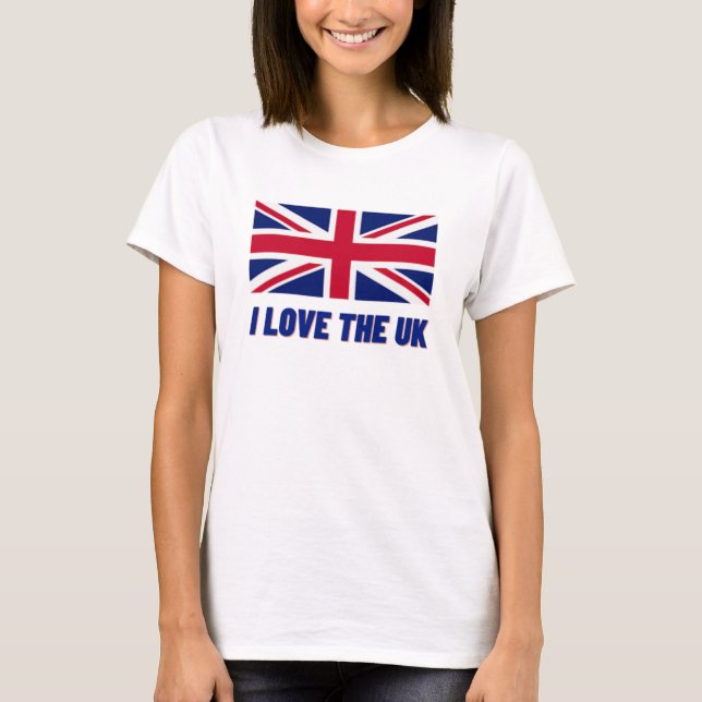 I love the UK T-Shirt (Front)