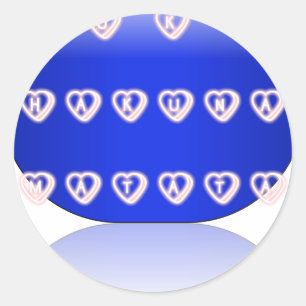 I love The United Kingdom Classic Round Sticker