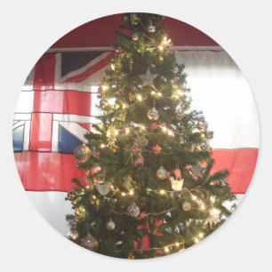 I Love The United Kingdom Holiday Special Event Ar Classic Round Sticker
