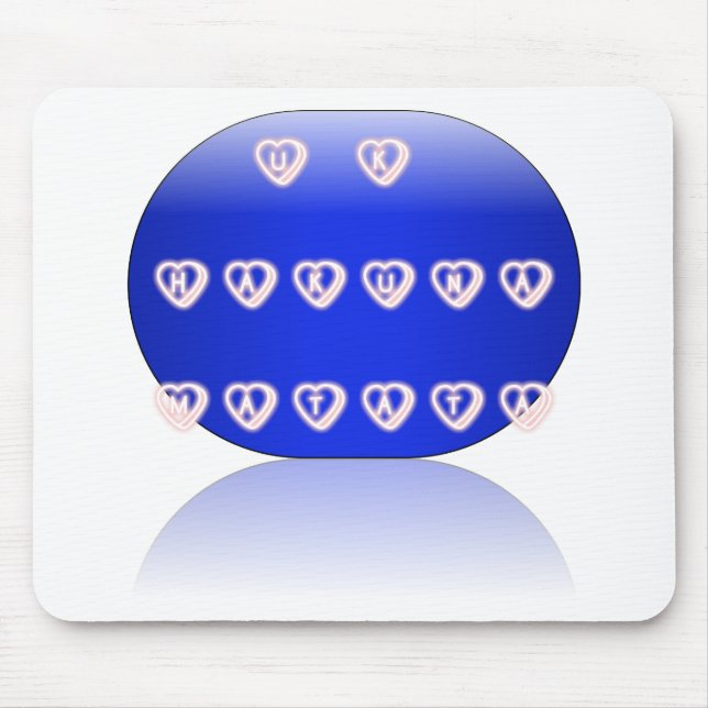 I love The United Kingdom Mouse Mat (Front)