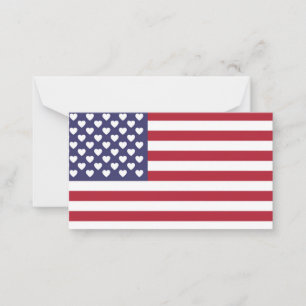 I LOVE THE UNITED STATES OF AMERICA CARD