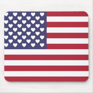 I LOVE THE UNITED STATES OF AMERICA MOUSE MAT