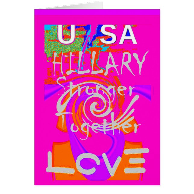 I Love The United States: Stronger Together (Front)