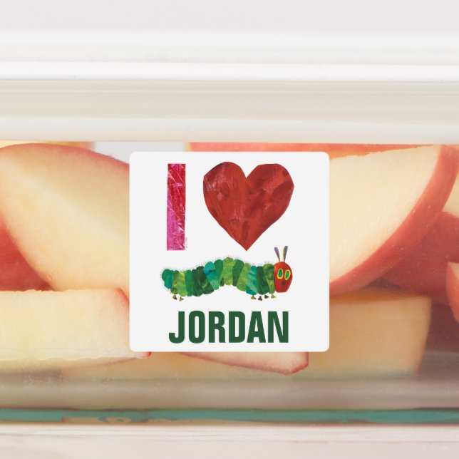 I Love The Very Hungry Caterpillar (Affixed)