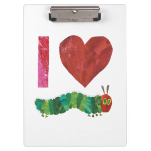 I Love The Very Hungry Caterpillar Clipboard