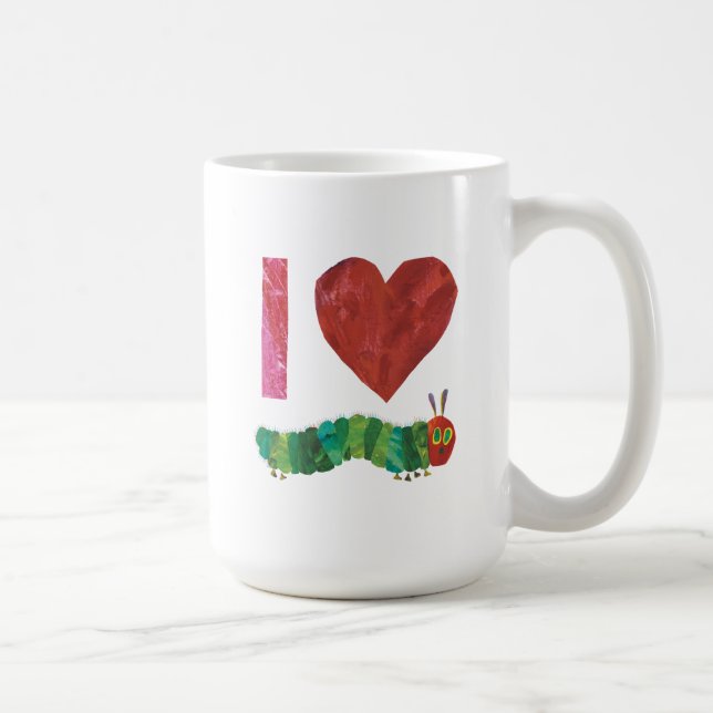 I Love The Very Hungry Caterpillar Coffee Mug (Right)