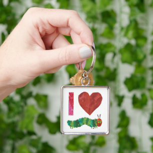 I Love The Very Hungry Caterpillar Key Ring