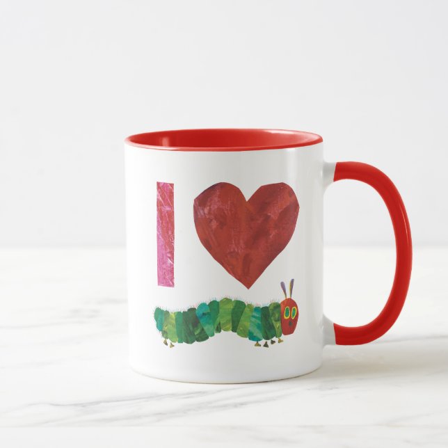 I Love The Very Hungry Caterpillar Mug (Right)