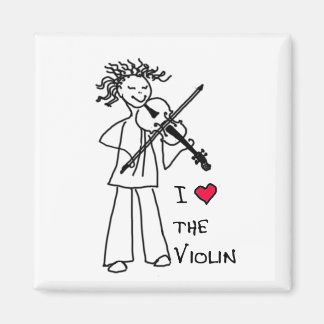 I Love The Violin Magnet for the Violin Site Store