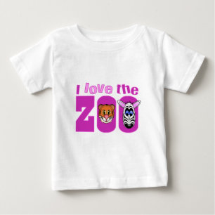 I Love the Zoo Baby T-Shirt