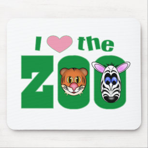 I Love the ZOO Mouse Mat