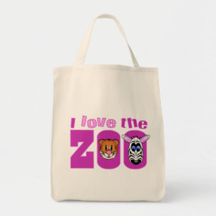 I Love the Zoo Tote Bag