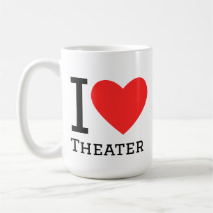 I love theater coffee mug