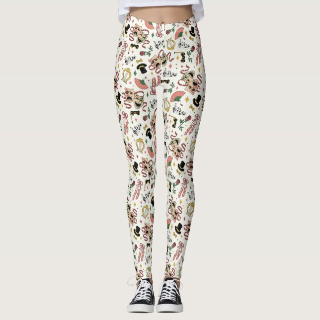 I Love Theatre Leggings (Front)