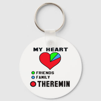 I love Theremin. Key Ring