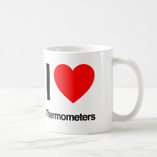 i love thermometers coffee mug