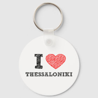 I love Thessaloniki Key Ring