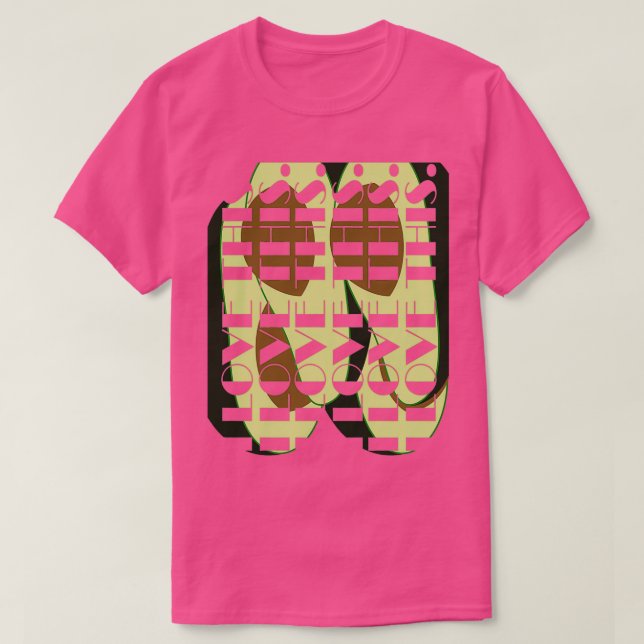 I Love This Avocado T T-Shirt (Design Front)