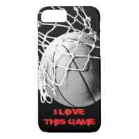 I Love This Game - Basketball iPhone 7 Cover
