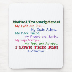 I Love This Job! Mouse Mat