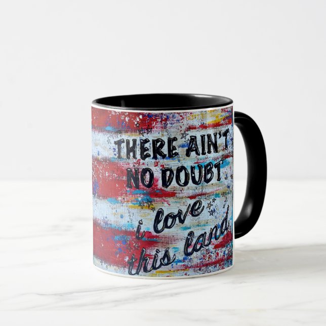 I love this land mug (Front Right)