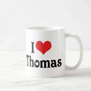 I Love Thomas Coffee Mug
