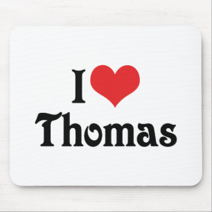 I Love Thomas Mouse Mat