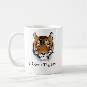 I Love Tigers! Coffee Mug