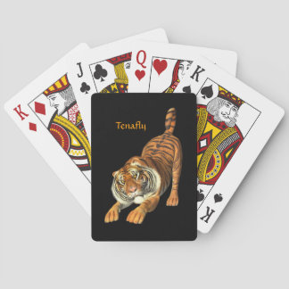 I Love Tigers Playing cards