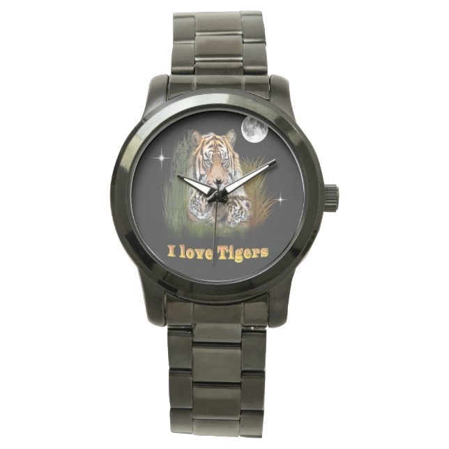 I love Tigers Watch (Front)