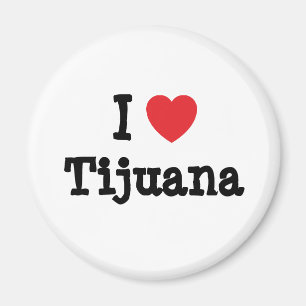 I love Tijuana heart T-Shirt Magnet