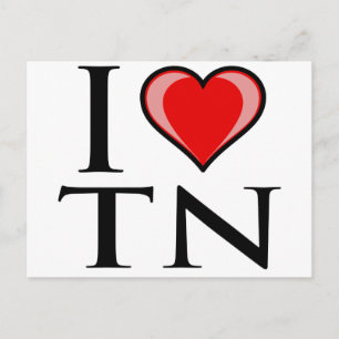 I Love TN - Tennessee Postcard