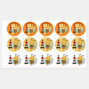 I love to bee me! 5x3 sheet